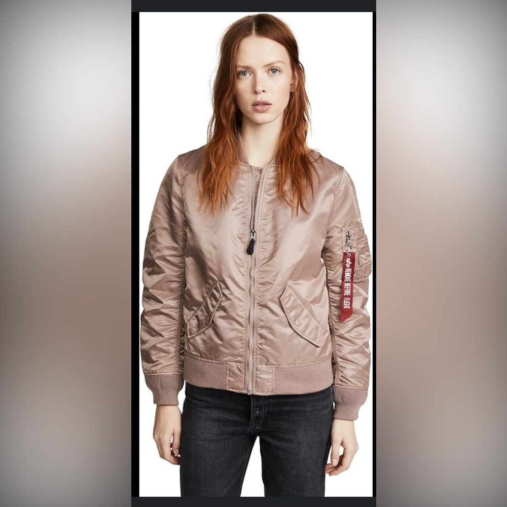 Alpha Industries L-2B Natus Flight Jacket. Size M